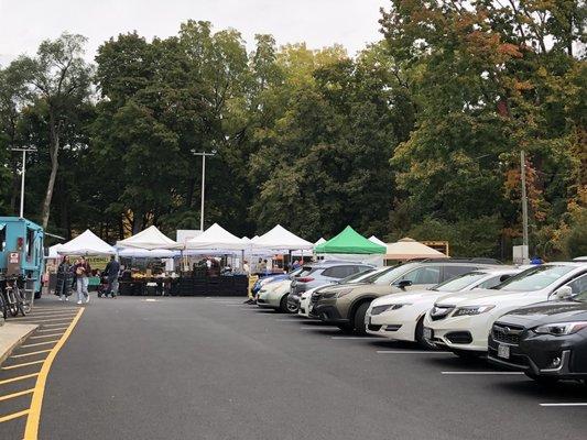 Don't miss the farmer market on Sunday