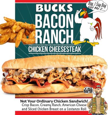 Bacon Ranch Chicken CheeseSteak