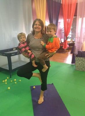 Om Babies- baby and me yoga!