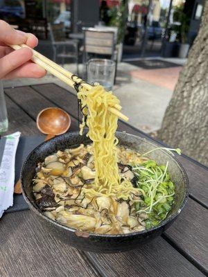 Mushrooms Ramen