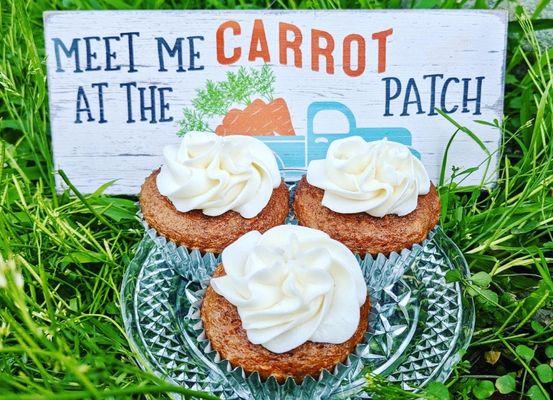 Carrot Cupcakes with Cream Cheese Frosting