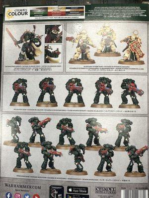 Dark Angels Combat Patrol