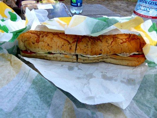 Footlong Tuna sub