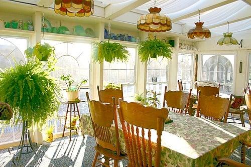 Breakfast in Solarium at Henniker House