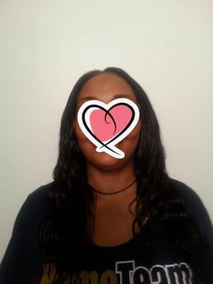 Happy client, Purchased 2 bundles of unprocessed Indian virgin hair, stacy installed my half head sew in free with the purchased.