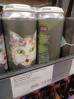 Found some kitty Kat beer