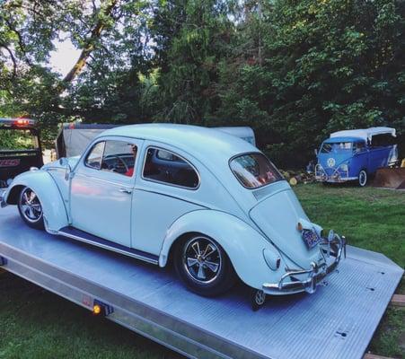 Auto Haus towing my '59 VW Beetle from Beaverton to Eagle Creek, total pros! Thanks guys.