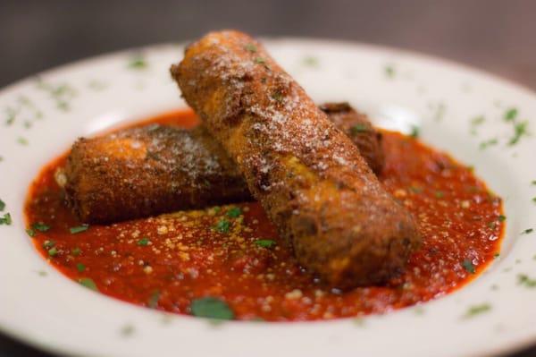 Deep Fried Lasagna Rolls