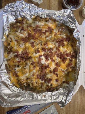 Loaded BBQ potato  Wings