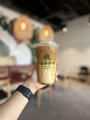 Iced Qamaria Latte