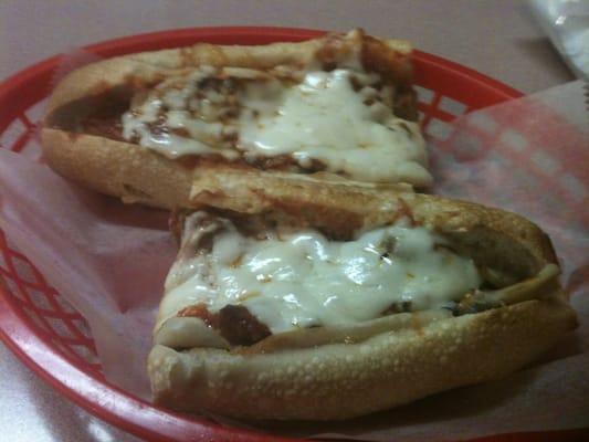 Meatball sub is the best.