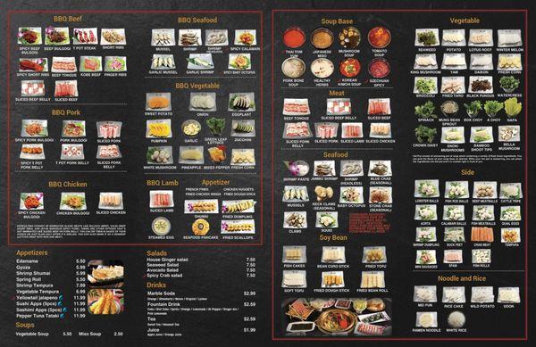 Our Menu