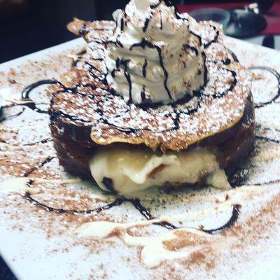 Cannoli Stuffed French Toast