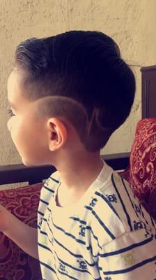 Sway's fade on my nephew