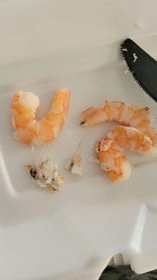 NASTY UNCLEANED SHRIMP