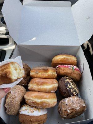 Delicious donuts by the dozen $11.45