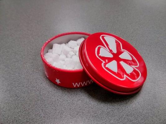 Yelpy mints from Caltopia!