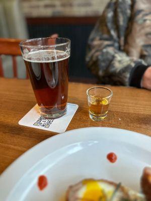 Beer + shot