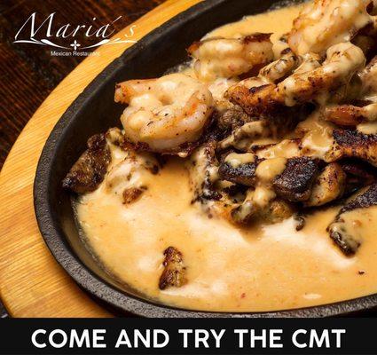 CMT ! Steak, shrimp,chicken! Our Special sauce !