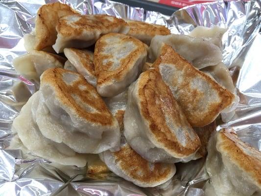 Fried dumplings!