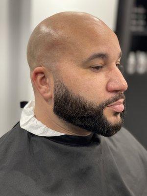 Gentlemen's Best Barbershop Head Shave and Beard Trim!