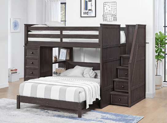 Shop Twin/Full Bunk Beds, Loft Units with Desk Space Saver