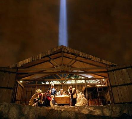 The Stable and Star of Bethlehem