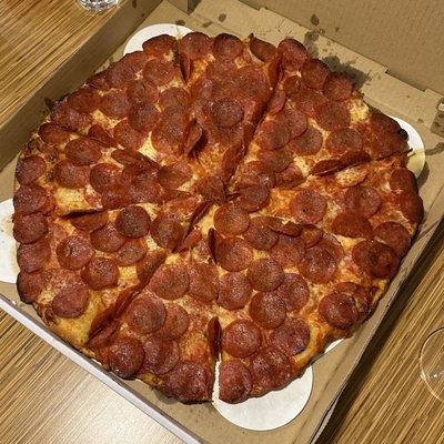 Pepperoni pizza