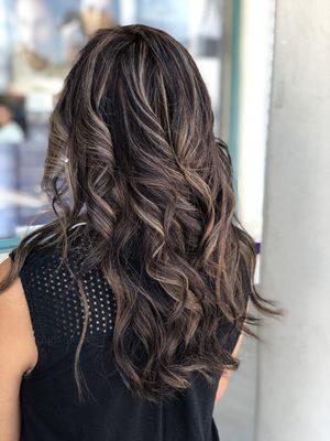 Color and partial highlights