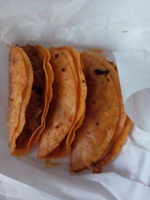 #5 tacos dorado's..