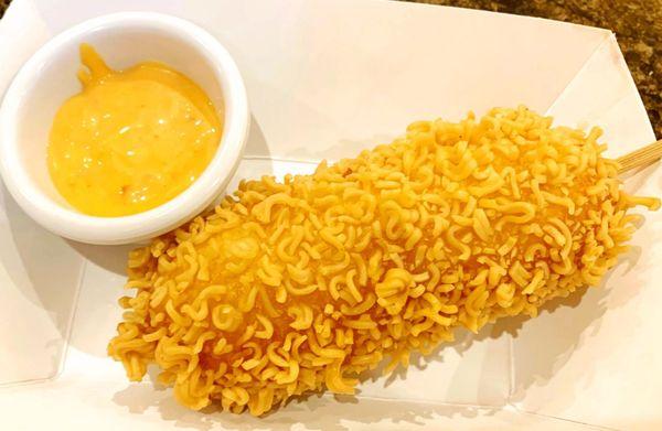 Combination Crispy Ramen corn dog