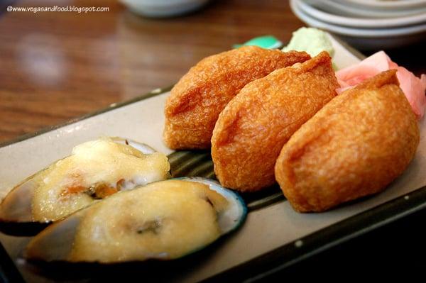 udon + inari combo (#8) $7.85