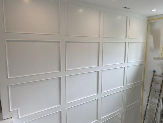 Millwork and painting