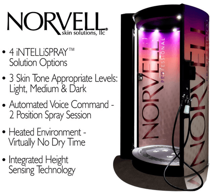 Come try the newest addition to the Body Heat family.. the Norvell Auto Revolution, the next best thing to having someone spraying you!