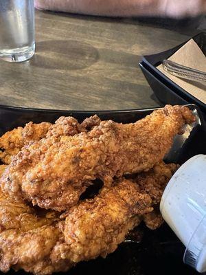 Chicken tender - fabulous coating, so good