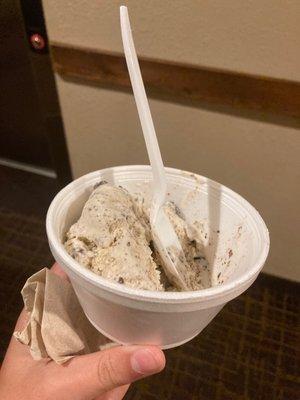 Delicious Cookies and Cream ice cream