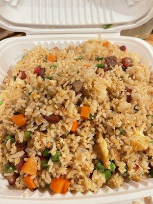 Pork fried rice