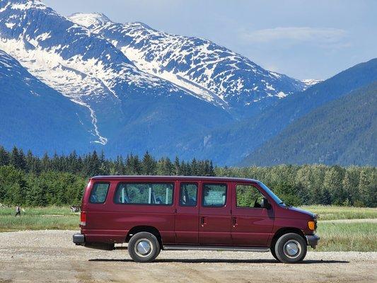 Large Passenger Van seats up to 14