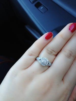 Big thanks to Maria who assisted us finding the perfect ring! She was helpful, not like Gila at Kevin's Jewelers!