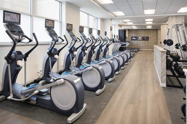 2,500 sq. ft renovated fitness center