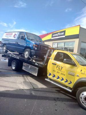 Fly towing LLC services 415 2612426