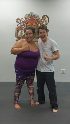 First time ever trying yoga! The instructor Marlene is fantastic, such a great first experience. I cant wait to come back