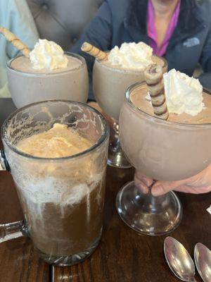 Shakes, malts, root beer float