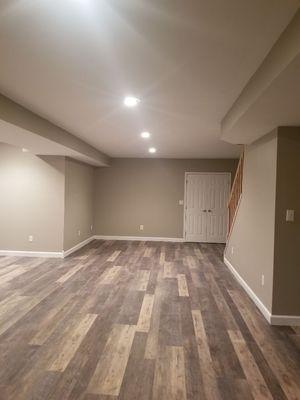 Finished basement