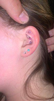 Ear piercings