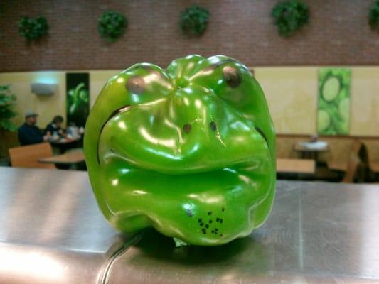 Mean green pepper