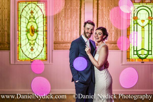 Artistic portrait at a David's Country Inn Wedding