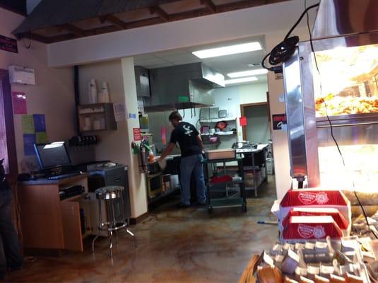 Clean kitchen