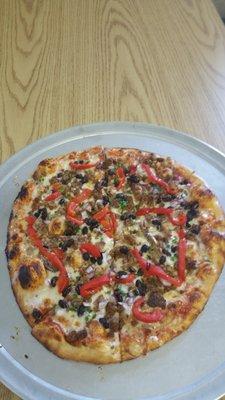 Wood Fired Mexican Pizza