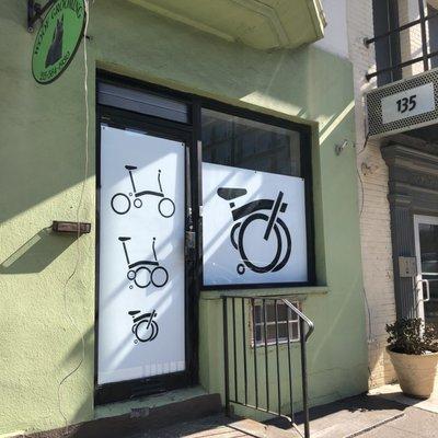 We sell and service BROMPTON FOLDER BIKES in our new location, 133 S. 23rd St. (Open Wed-Sat., Noon to 6 p.m.)